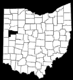 Auglaize County Map
