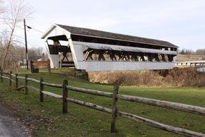 Johnston Covered Bridge - near Lancaster, Ohio