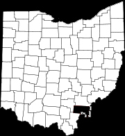 Meigs County Ohio Map