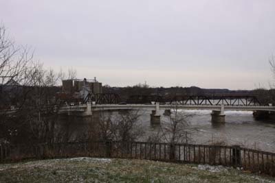 The Musgingum Y Bridge