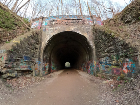 Ohio's Most Haunted Hiking Trail: Moonville Tunnel Rail-trail